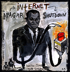 Mubarak apaga Internet